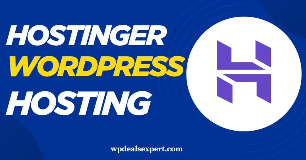 Hostinger WordPress Hosting Deals