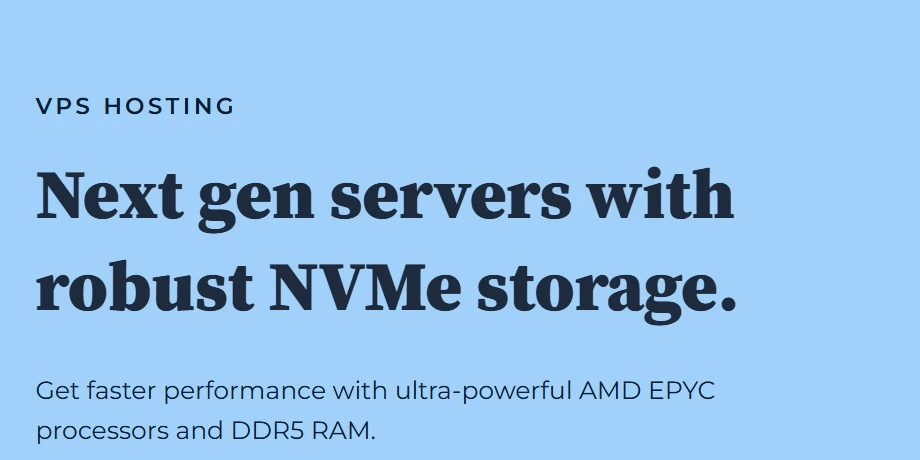 Bluehost VPS hosting