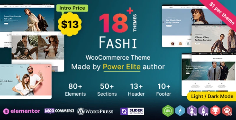 Fashi WP WordPress Theme Deal