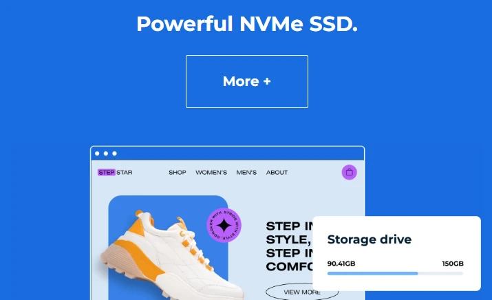 Powerful NVMe SSD