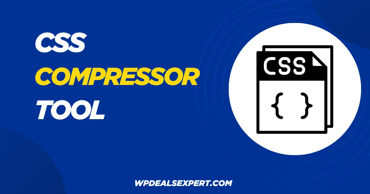CSS Compressor Tool