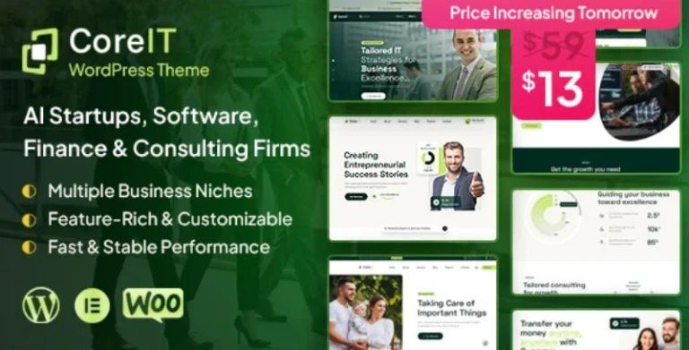 CoreIT WordPress Theme Deal