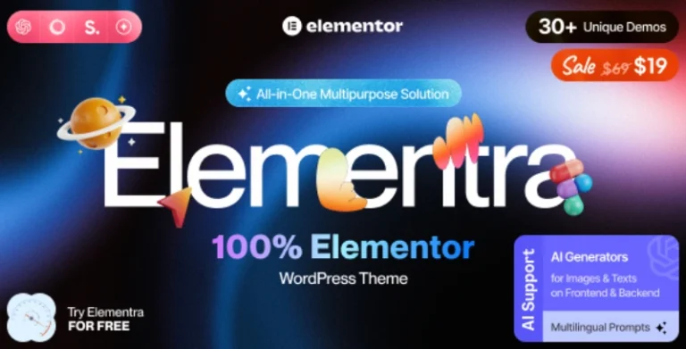 Elementra WordPress Theme Deal