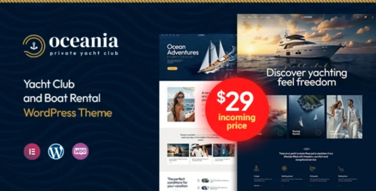 Oceania WordPress Theme Deal