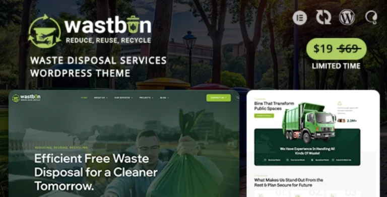 Wastbin WordPress Theme Deal