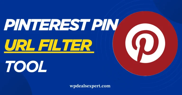 Pinterest Pin URL Filter Tool