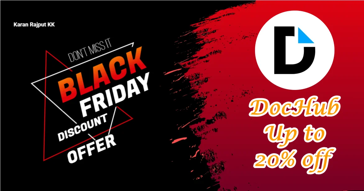 DocHub Black Friday Sale 2026: Save 20% on Document Management This November DocHub Black Friday Sale 2025