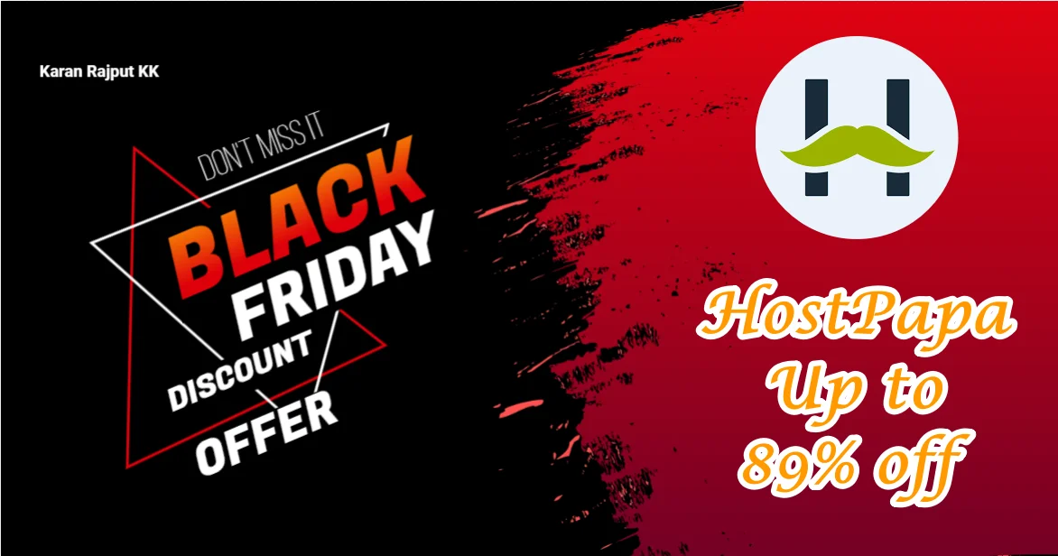 HostPapa Black Friday Sale 2026: Grab Up to 89% OFF Instantly! HostPapa Black Friday Sale