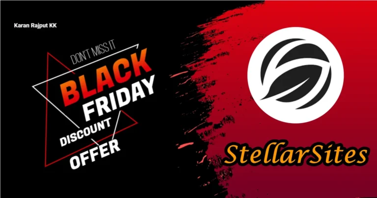 StellarSites Black Friday Deal 2025: Save Up to 50% on Premium WordPress Hosting