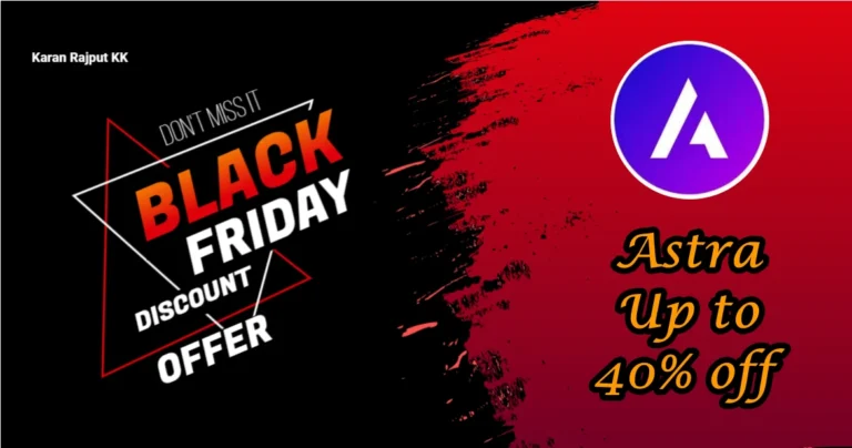 Astra Black Friday Deal 2025: Grab Up to 40% OFF on Premium WordPress Themes!