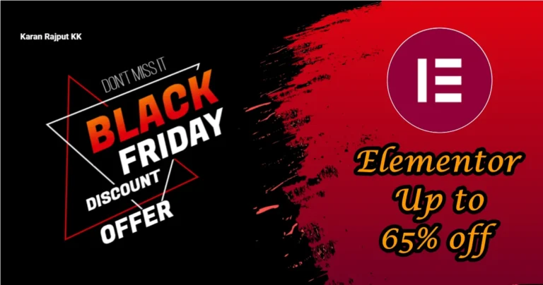 Elementor Black Friday Deal 2025: Grab Up to 65% OFF on Pro Plans & Hosting!