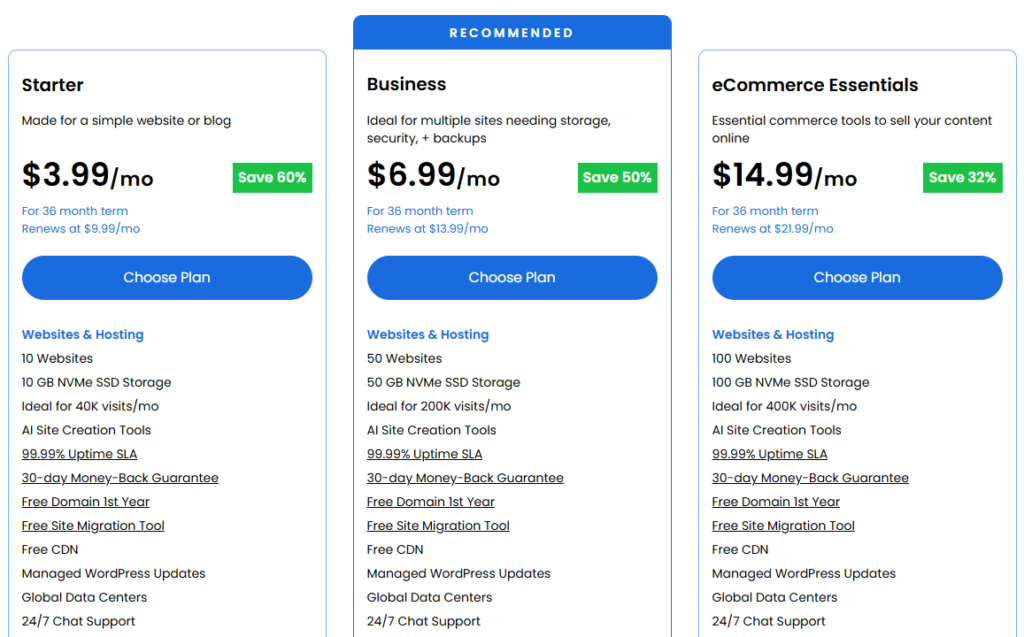 Bluehost Shared Hosting – Up to 60% Off (Real Pricing Breakdown for 2026) Bluehost Shared Hosting Plan